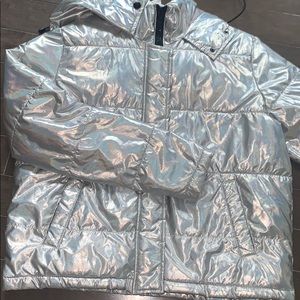 Forever 21 Silver Bomber